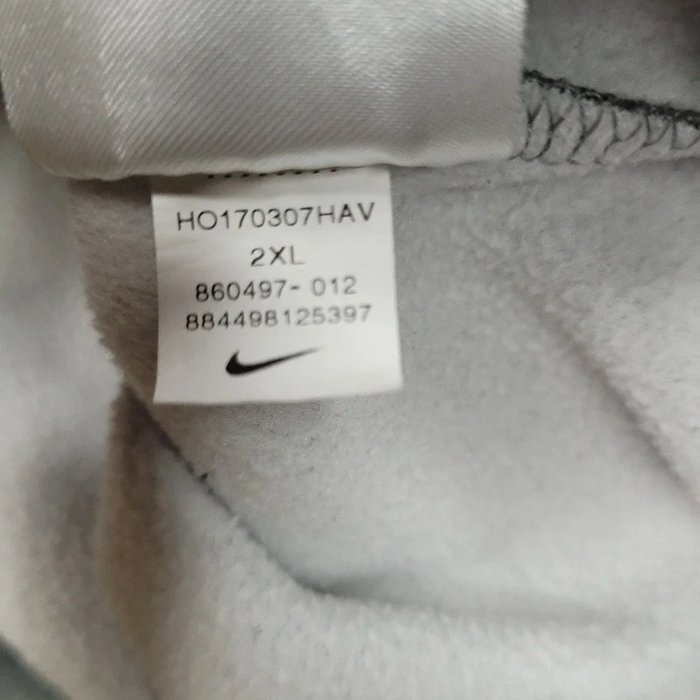 Nike Dri-Fit Quarter Zip Pullover Mens 2XL‎ Gray Long Sleeve Athletic 860497-012